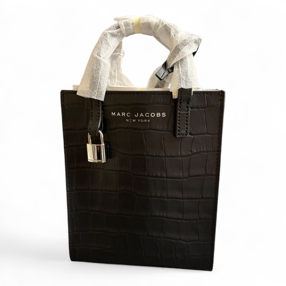Marc Jacobs Handbags - Marc Jacobs Mini Grind Crossbody Croc Embossed NWT